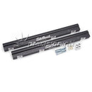 EDELBROCK 3655 SUPER VICTOR FUEL RAIL KIT -8 AN BLACK ANODIZED CHEV LS3 V8