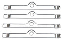 EDELBROCK 4404 VALVE COVER HOLD DOWN TABS 4 PACK SB CHEV 262-400 V8