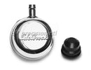 EDELBROCK 4410 SIGNATURE SERIES CHROME PUSH IN BREATHER WITH 90° VENT