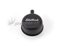 EDELBROCK 4413 SIGNATURE SERIES BLACK PUSH IN BREATHER WITH 90° VENT