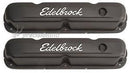 EDELBROCK 4473 SIGNATURE VALVE COVER PAIR CHRYSLER 318 340 360 V8 65-91 BLACK