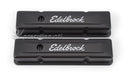 EDELBROCK 4643 SIGNATURE SERIES TALL VALVE COVERS SB CHEV 283-400 V8 BLACK