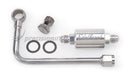 EDELBROCK 8131 STEEL FUEL LINE INC FILTER -6 AN MALE INLET PERFORM & THUNDER CARBS
