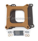 EDELBROCK 8720 CARBURETTOR SPACER 1" THICK OPEN WOOD SMALL, BIG BLOCK V8