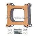 EDELBROCK 8724 CARBURETTOR SPACER 1/2¨ THICK 4 HOLE OPEN WOOD SMALL, BIG BLOCK V8