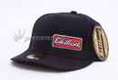 EDELBROCK 9156 CAP SMALL-MEDIUM BLACK OFFSET LOGO EACH
