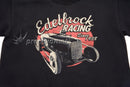 EDELBROCK 98204 T-SHIRT VINTAGE ROADSTER BLACK EXTRA SMALL EACH