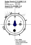 CLOYES 9-0393S TIMING KIT JEEP 4.7 INCLUDES S854 RH CAM GEAR