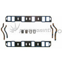 FEL-PRO SFL1250S3 INLET MANI GASKET SET STEEL LAMINATE 1.20 x 2.00 x .065 SUITS SBF