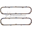 FEL-PRO SFL1609 CHRYSLER 273-360 VALVE COVER GASKETS EXC W8 HEADS, CORK-RUBBER 3/16"