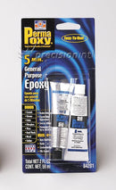 PERMATEX PX84201 PERMAPOXY 5 MIN GEN PURP EPOXY TUBE CD 2 X 34G
