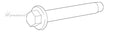 GM 11515767 VF P/STEER IDLER BRACKET BOLT 3 REQUIRED