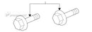GM 11610074 IDLER BRACKET BOLT-UPPER 3 REQ SUITS LSA V8