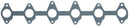 DURAPRO GSHA373D INLET MANIFOLD GASKET SET 250 ALLOY HEAD EXCEPT EFI