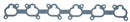 DURAPRO GSMG3206D INLET MANIFOLD GASKET EACH FORD BA 4.0L BARRA INCLUDING TURBO