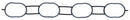 DURAPRO GSMG3778D MANIFOLD GASKET INTAKE FOR NISSAN QR25DE ADT-MAN