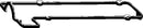 ELRING 594.369 VALVE COVER GASKET MERCEDES OM601.911 OM661.911 W/O SELF LEVELLING