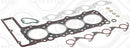ELRING 825.891 VALVE REGRIND GASKET SET MERCEDES OM601.911 EARLY NO VCG OR VSS