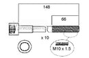 PERMASEAL HBS201 HEAD BOLT KIT FOR TOYOTA LEXUS 2ZR-FE/FXE 3ZR-FE MANY M10x1.5X148