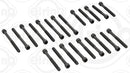 ELRING 820.210 HEAD BOLT KIT MERCEDES OM617.910-912 240D 300D 3L M12x1.75X104/119