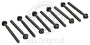 ELRING 373.281 HEAD BOLT KIT RENAULT K9K KANGOO/MEGANE 1.5L DIESEL M11x1.5x126