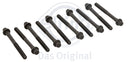 ELRING 820.512 HEAD BOLT KIT VOLVO B19/20/21/23 B200-B230 MANY MODEL M12x1.75x132