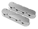 HOLLEY 241-176 2-PIECE VALVE COVER GM LS CHEVROLET LOGO-POLISHED FINISH