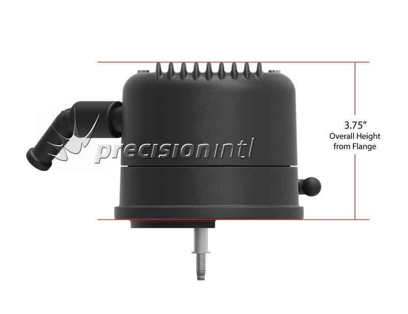 HOLLEY 241-182 LS 2 PIECE ALUMINIUM VALVE COVERS INCLUDES COIL MOUNTS & COVER-BLACK FINISH