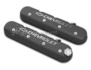 HOLLEY 241-402 TALL LS BOWTIE VALVE COVERS SATIN BLACK