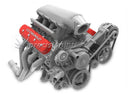 HOLLEY 241-404 TALL LS BOWTIE VALVE COVERS RED