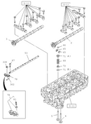 ISUZU 8-97144-584-0 SPRING SEAT EACH 4JX1-T