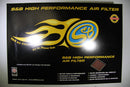 S&B FILTERS 66-2116 REUSABLE AIR FILTER SUITS HOLDEN VARIOUS 6CYL & V8 EQV A1358
