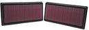 K&N 33-2446 REUSABLE AIR FILTER PAIR SUITS RANGE ROVER 3.0 5.0 V6 V