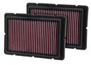 K&N 33-2494 REUSABLE AIR FILTER FERRARI 360 1999-2005/F430 2005-2010 (2 PER BOX)