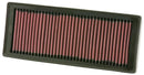 K&N 33-2945 REUSABLE AIR FILTER AUDI VARIOUS MODELS AND ENGINES A1791