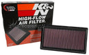 K&N 33-3080 REUSABLE AIR FILTER FOR TOYOTA 8NR-FTS C-HR MODELS
