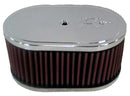 K&N 56-1350 RACING AIR FILTER ASSY MIKUNI SOLEX 40, 44, 48, WEBER 40, 42, 45, 48, 3.5" H