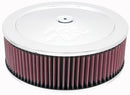 K&N 60-1230 CUSTOM AIR FILTER ASSEMBLY 7-5/16 FLANGE 11 DIA 4-1/2H
