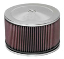 K&N 60-1366 CUSTOM AIR FILTER ASSEMBLY 7-5/16"FLG 9"OD 6-3/4"TALL