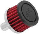 K&N 62-1020 REUSABLE VENT BREATHER AIR FILTER 5/8 VENT 2D 1-1/2 H STEEL BASE