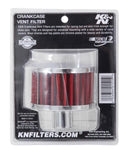 K&N 62-1170 REUSABLE VENT BREATHER AIR FILTER 1" VENT 3"DIA. 2"H