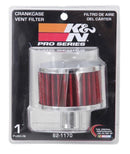 K&N 62-1170 REUSABLE VENT BREATHER AIR FILTER 1" VENT 3"DIA. 2"H