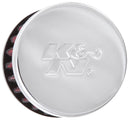 K&N 62-1320 REUSABLE VENT BREATHER AIR FILTER 3/8"ID FLANGE CV 2"D 1-1/2"H