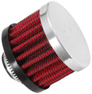 K&N 62-1330 REUSABLE VENT BREATHER AIR FILTER 1/2 FLG 2 D 1-1/2 H VENT