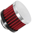 K&N 62-1340 REUSABLE VENT AIR FILTER BREATHER 0.625¨ID FLANGE 2¨OD 1.5¨HIGH