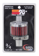 K&N 62-1360 Vent Filter 3/4Id Clamp-On Vent 2D 1.5H