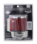 K&N 62-1390 REUSABLE VENT BREATHER AIR FILTER 1-1/4"ID VENT 3"DIA 2-1/2"L