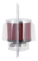 K&N 62-1440 REUSABLE VENT BREATHER FILTER 1.375¨FLANGE 3¨OD 2.5¨HIGH CHROME TOP