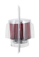 K&N 62-1460 VENT AIR FILTER 1.5¨FLANGE 3¨DIA 2.5¨HIGH CHROME TOP