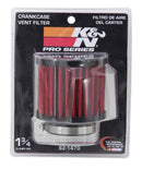 K&N 62-1470 REUSABLE VENT BREATHER AIR FILTER 1-3/4"VENT 3"D 2-1/2"H RUBBER